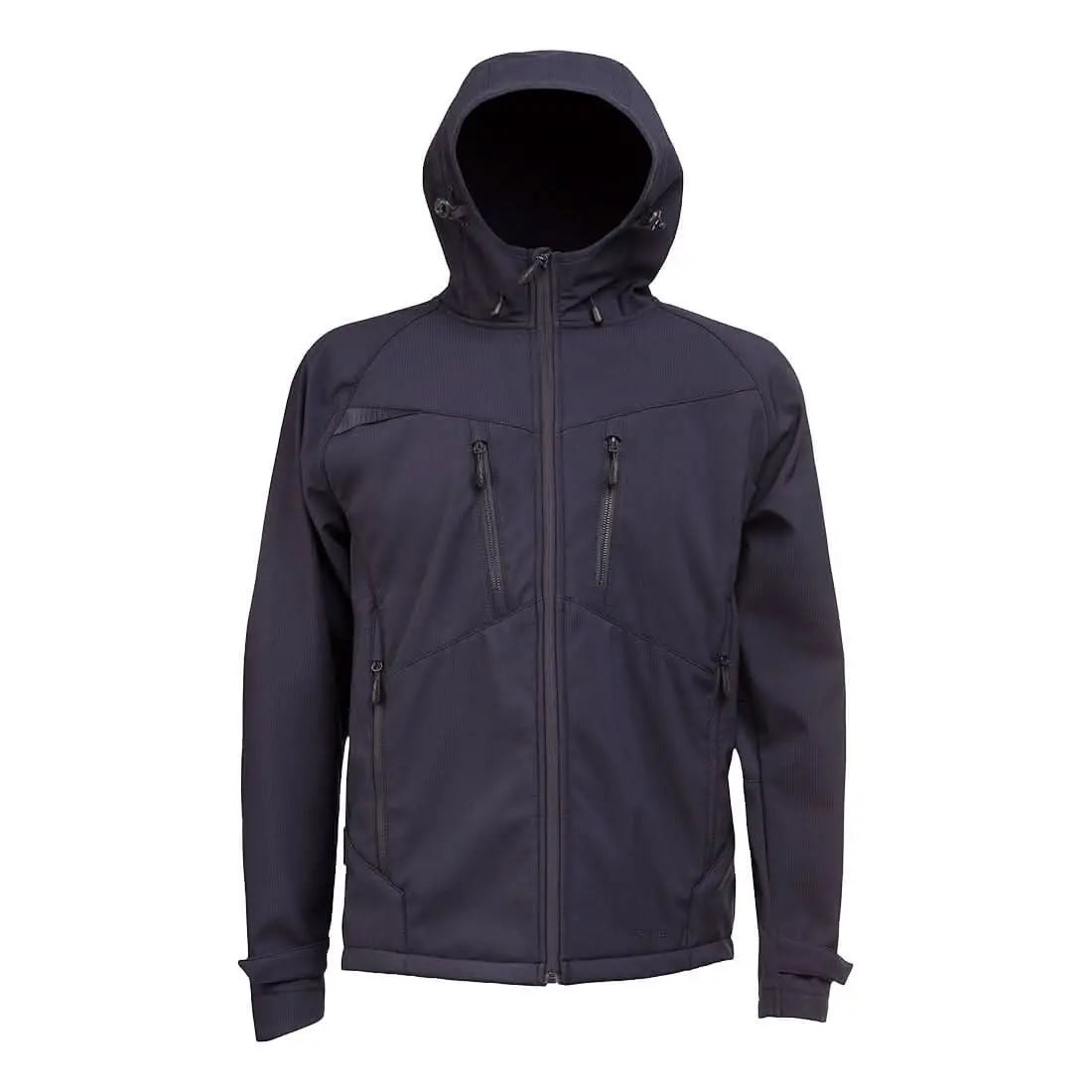 Dx4 Hooded Softshell (3 L) Dx474 - All Navy - Customisable Softshell Jackets