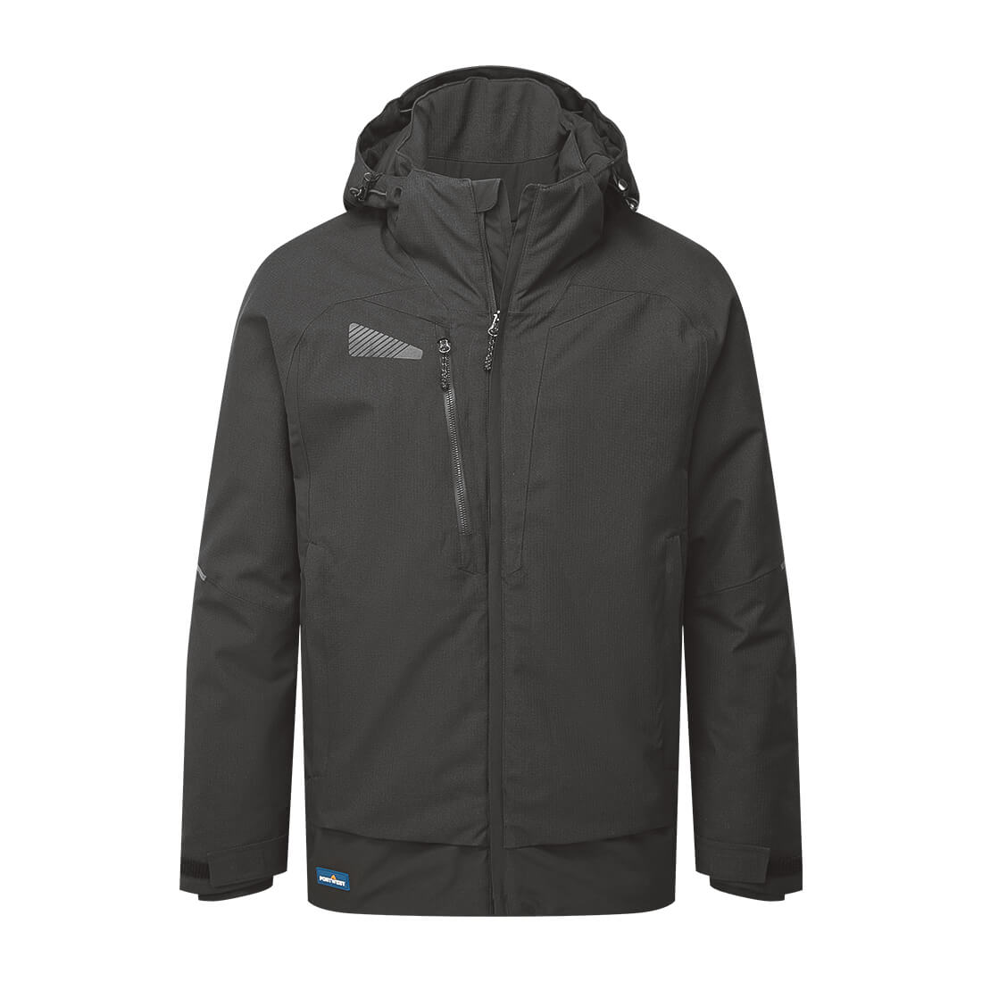 Portwest DX4 Evolution Winter Jacket - DX4E60 - Black - Customisable