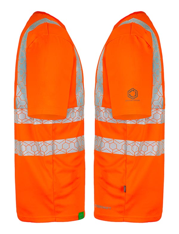 Envirowear Beeswift Envirowear Hi Vis Recyclable T Shirt Ewcts - - Customisable T-Shirt