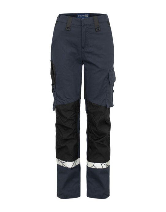 ProJob Workwear ProJob Progression 7512 Ladies Workpant - PJ647512 - Navy Black - Customisable Ladies Trousers And Jog Pants