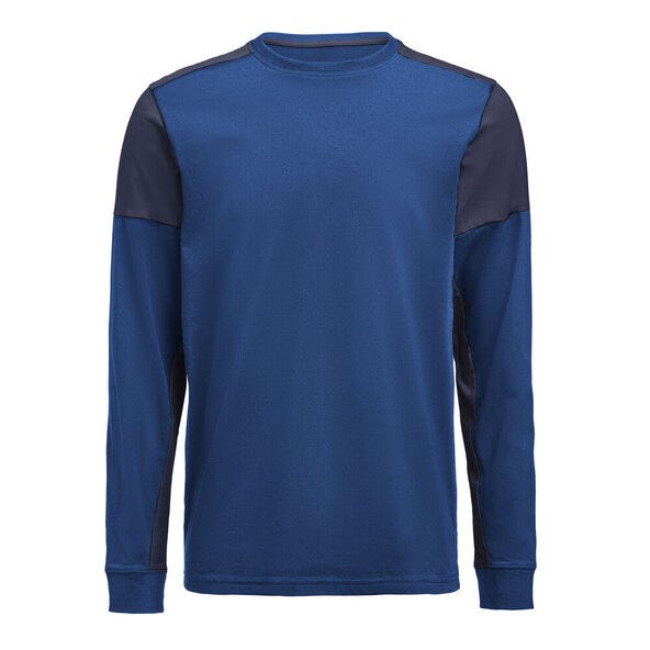 Printer Prime Long Sleeve T-Shirt - PP2264036 - Cobalt Navy - Customisable MENS LONG SLEEVE T-SHIRTS