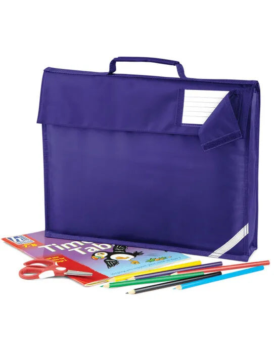 Quadra Junior Book Bag qd51 - - Customisable Bags
