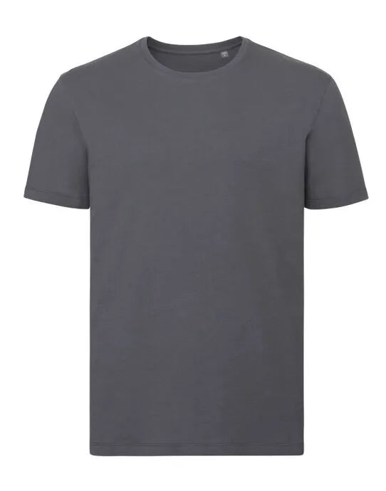 Russell Short Sleeve Collection Russell Short Sleeve Mens Pure Organic T R108M - - Customisable T-Shirt