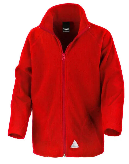 Result Core Junior Microfleece Jacket R114JY - - Customisable Jacket
