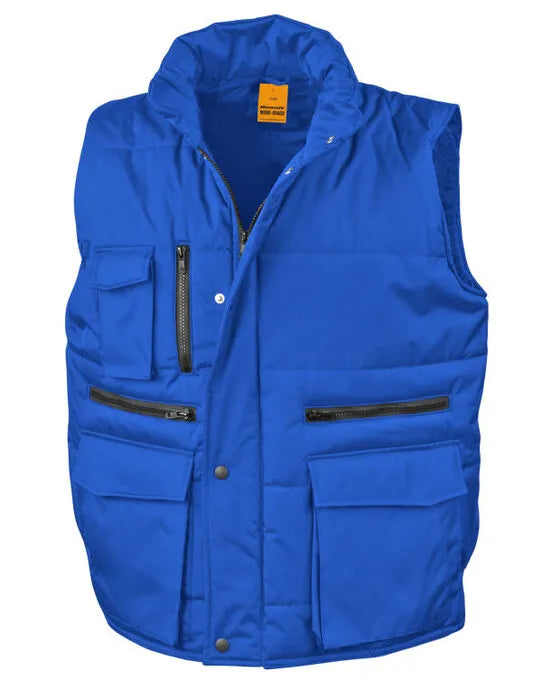 WORK-GUARD by Result Result Workguard Lance Bodywarmer R127X - - Customisable