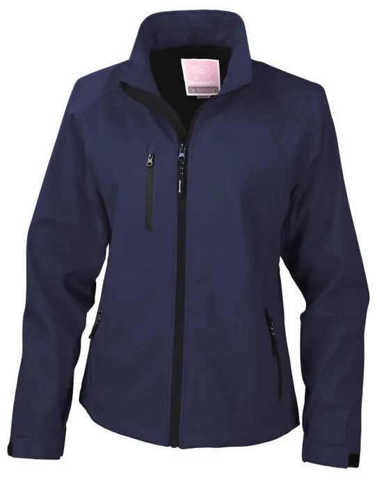 Result Womens Baselayer Softshell Jacket R128F - - Customisable Softshell Jacket