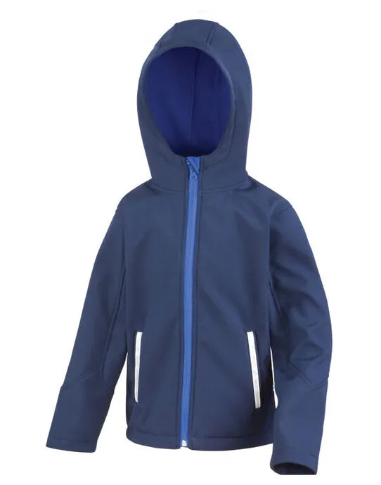 Result Core Junior Hooded Softshell Jacket r224jy - - Customisable Jacket