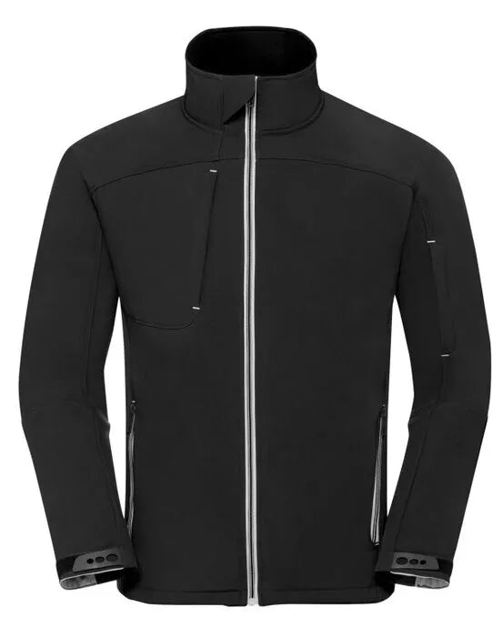 Russell Collection Russell Mens Bionic Softshell Jacket R410M - - Customisable Softshell Jacket