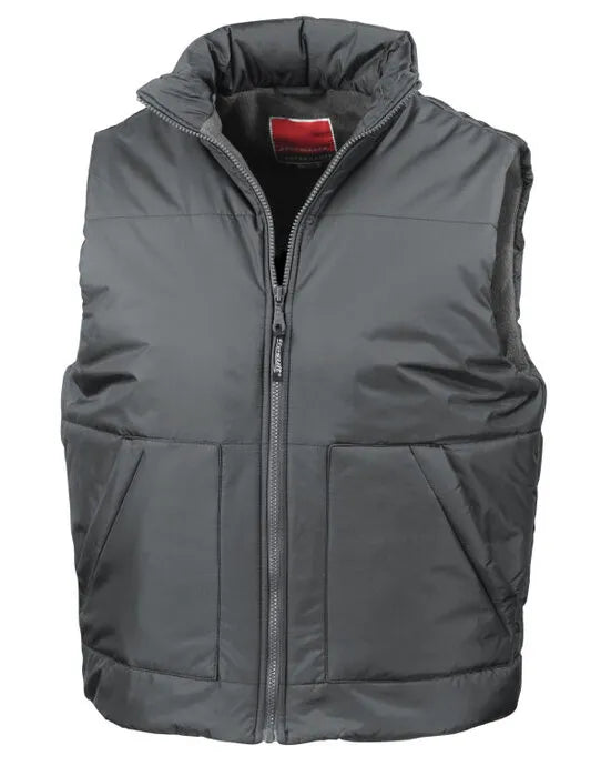 Result Fleece Lined Bodywarmer R44X - - Customisable Bodywarmers