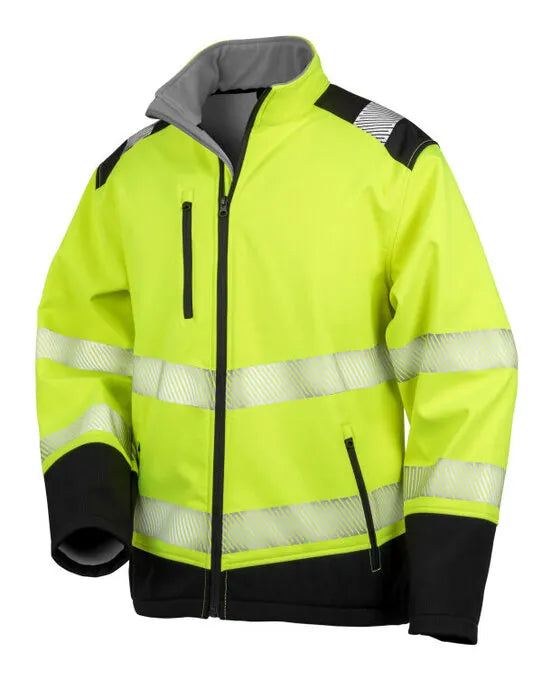 Result Safeguard Ripstop Safety Softshel R476X - - Customisable Outerwear