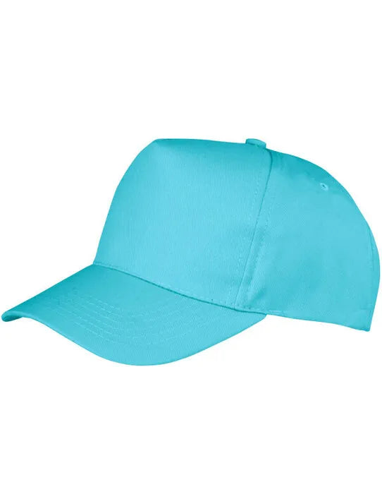 Result Core Boston 5 Panel Printers Cap RC84X - - Customisable Caps