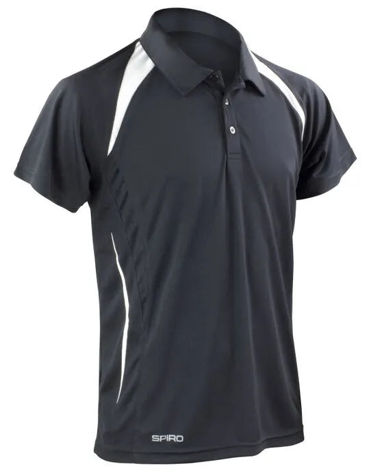 Spiro Mens Team Spirit Polo Shirt S177M - - Customisable Polos