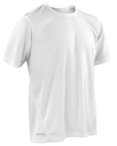 Spiro Mens Quick Dry SSleeve T Shirt s253m - - Customisable T-Shirt