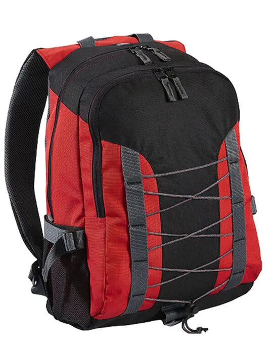 Shugon Miami Backpack sh7690 - Black Red O S - Customisable Bags
