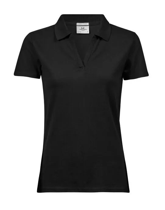 Tee Jays Womens Luxury Stretch V Polo TJ1409 - - Customisable Polos