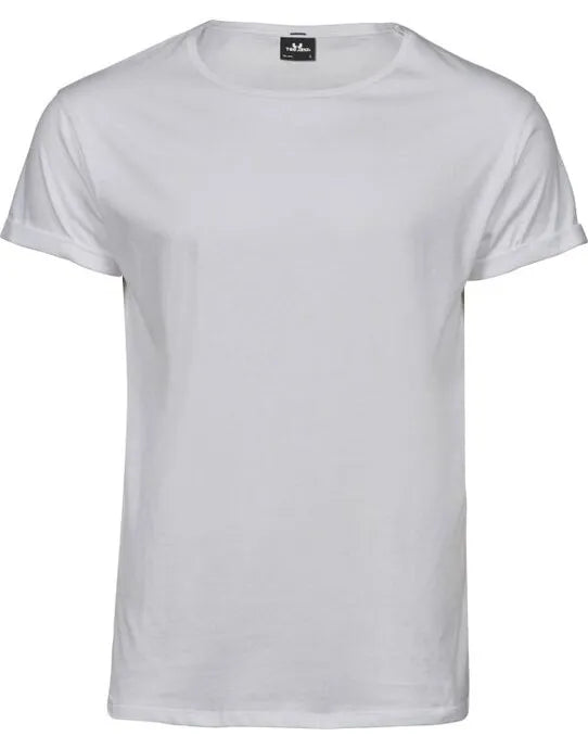 Tee Jays Mens Roll Up Sleeve Tee TJ5062 - - Customisable T-Shirt