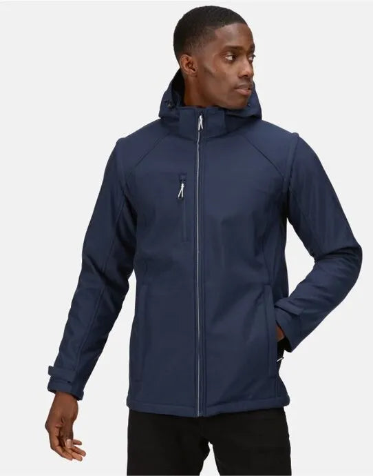 Regatta Professional Regatta Mens Earsmus 4-In-1 Softshell TRA713 - - Customisable Softshell Jacket
