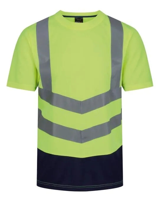 Regatta High Visibility Regatta Hi Vis Pro Short Sleeve T-Shirt TRS194 - - Customisable Hi-Vis T-Shirts