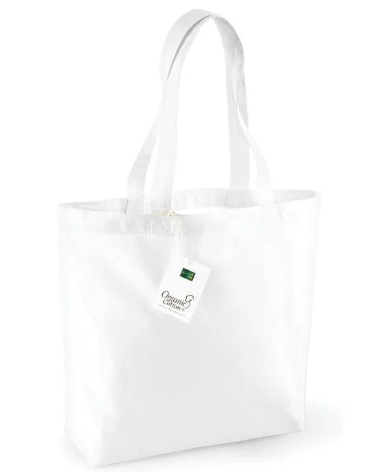 Westford Mill Organic Cotton Shopper w180 - - Customisable Bags