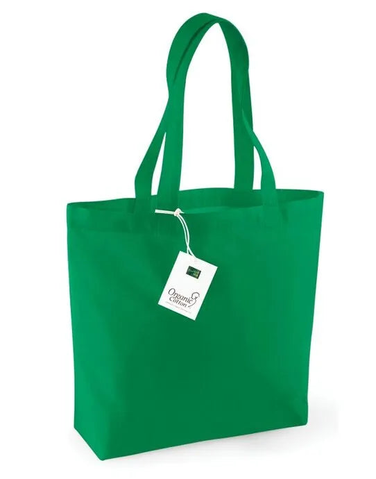 Westford Mill Organic Cotton Shopper w180 - - Customisable Bags