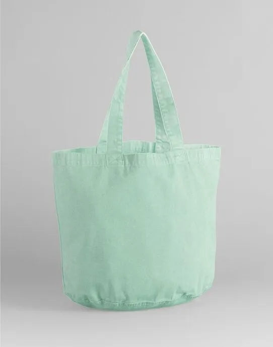 Westford Mill Garment Dyed Shopper W345 - - Customisable Bags