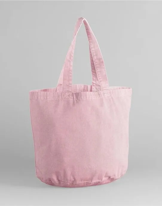 Westford Mill Garment Dyed Shopper W345 - - Customisable Bags