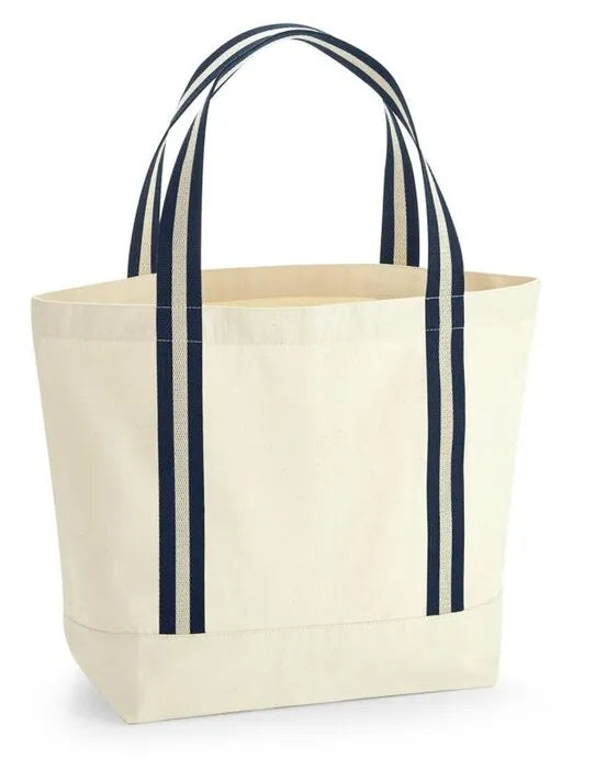 Westford Mill Organic Boat Bag w690 - - Customisable Bags
