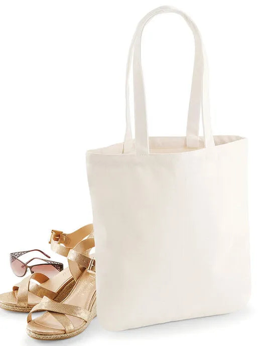 Westford Mill EAware Organic Spring Tote w821 - - Customisable Bags