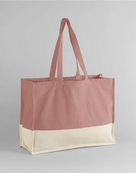 Westford Mill EarthAware® Contrast Shop W858 - - Customisable Bags
