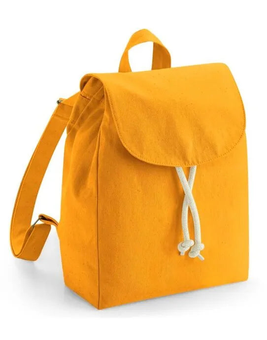 Westford Mill Organic Mini Rucksack w881 - - Customisable Bags