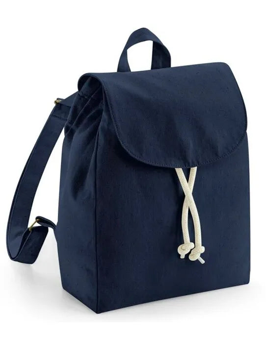 Westford Mill Organic Mini Rucksack w881 - - Customisable Bags