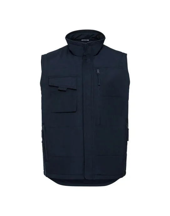 Russell Collection Russell Heavy Duty Workwear Gilet 014m - - Customisable Bodywarmers