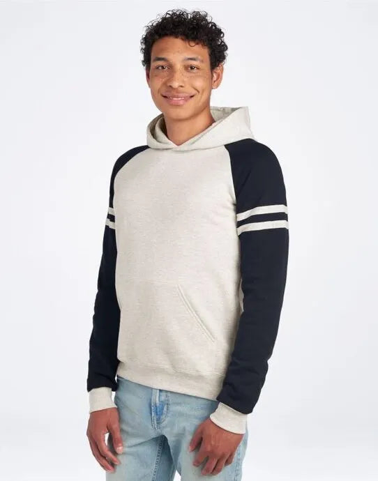 Jerzees NuBlend Varsity Col Block Hood 0S97CR0 - - Customisable Sweatshirts