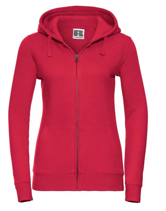 Russell Collection Russell Ladies Authentic Zipped Hood Jacket 266F - - Customisable Sweatshirts