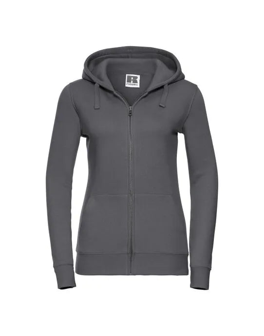 Russell Collection Russell Ladies Authentic Zipped Hood Jacket 266F - - Customisable Sweatshirts