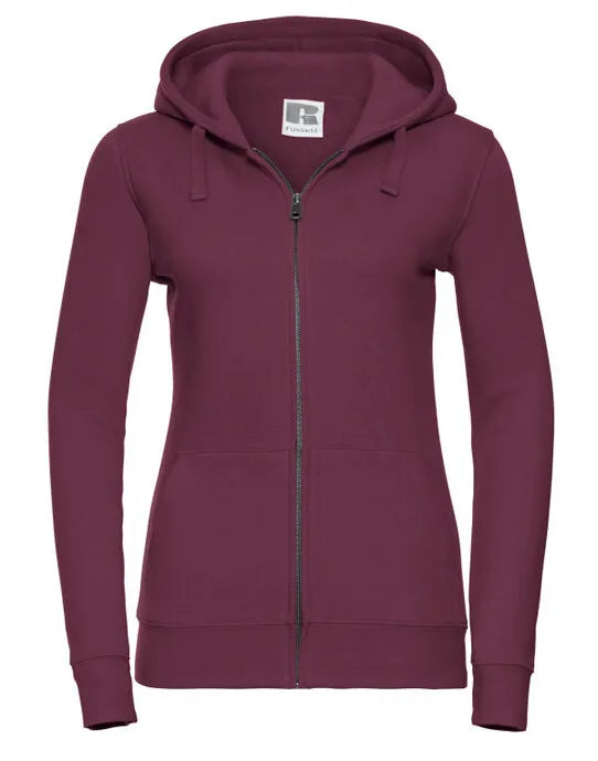 Russell Collection Russell Ladies Authentic Zipped Hood Jacket 266F - - Customisable Sweatshirts