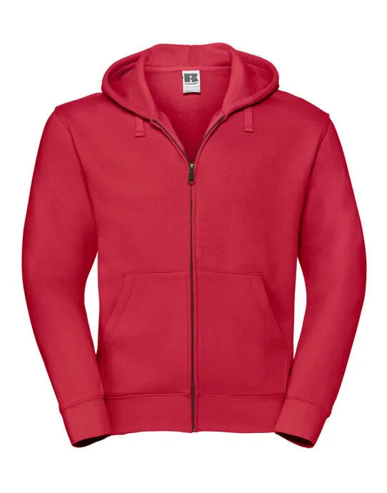 Russell Collection Russell Mens Authentic Zipped Hood Jacket 266M - - Customisable Sweatshirts