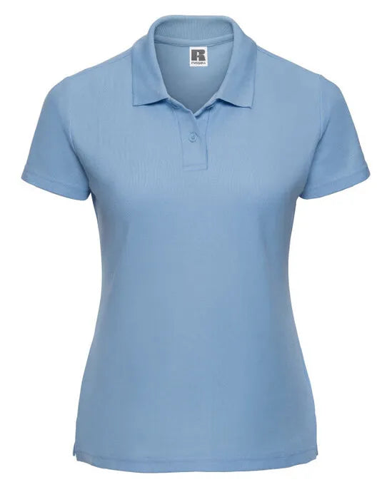 Russell Collection Russell Ladies Classic Polycotton Polo 539F - - Customisable Polos