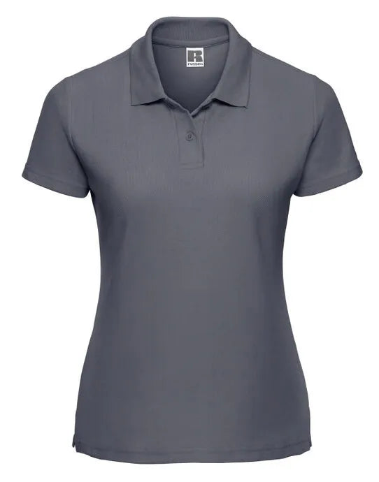 Russell Collection Russell Ladies Classic Polycotton Polo 539F - - Customisable Polos