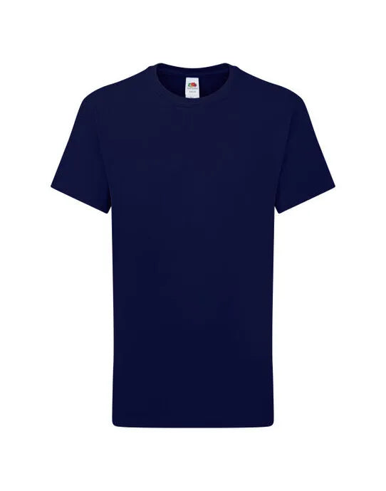 Kids Iconic 195 T 61363 - Deep Navy - Customisable T-Shirt