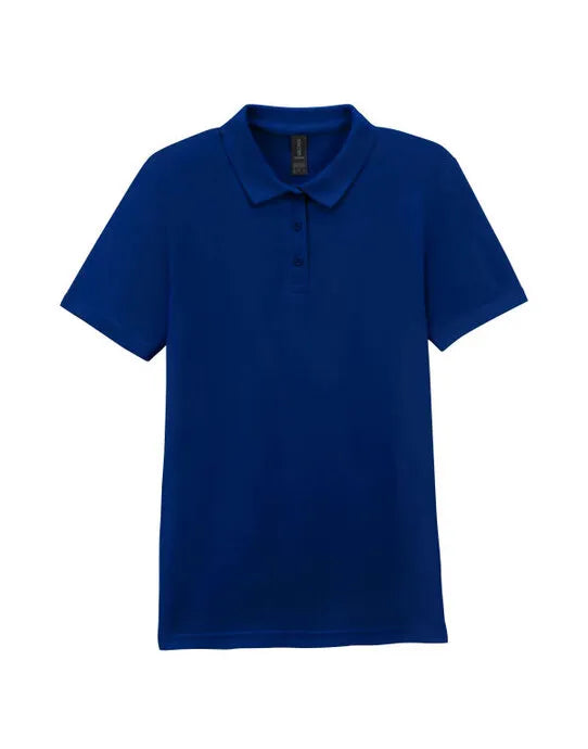 Gildan Sstyle Ladies Double Pique Polo 64800L - - Customisable Polos