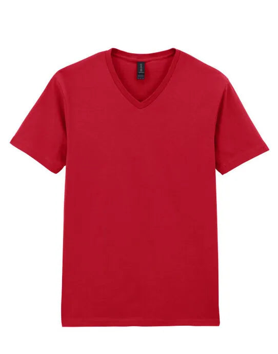 Gildan Softstyle Adult V-Neck T-Shirt 64v00 - - Customisable T-Shirt
