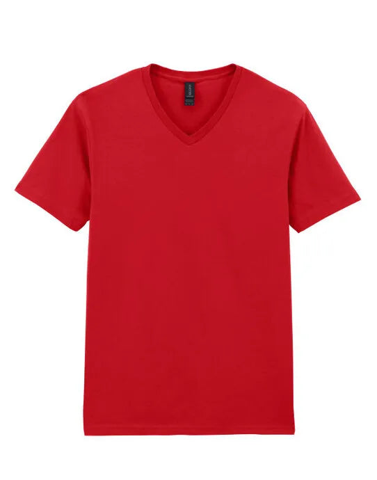 Gildan Softstyle Adult V-Neck T-Shirt 64v00 - - Customisable T-Shirt
