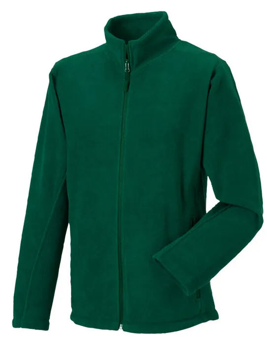 Russell Mens Full Zip Outdoor Fleece 8700M - - Customisable Fleece