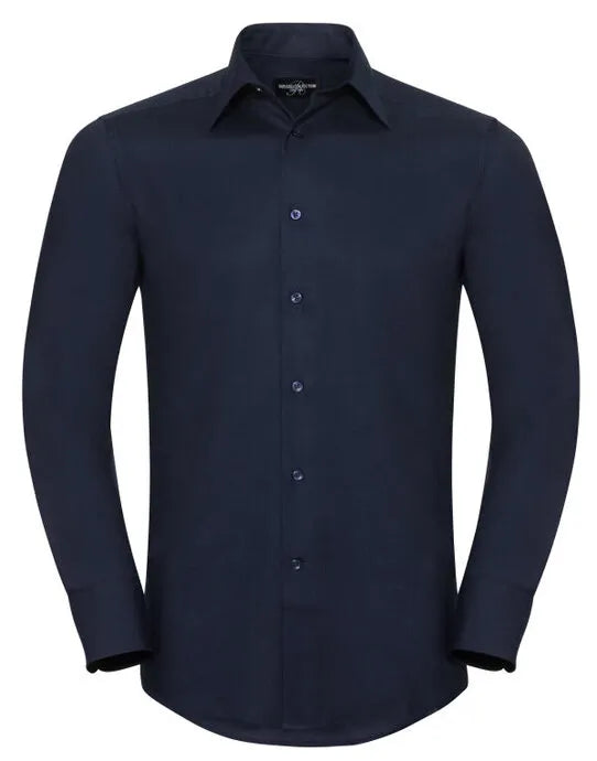 Russell Collection Men LS Tailor Oxford 922M - - Customisable Shirts