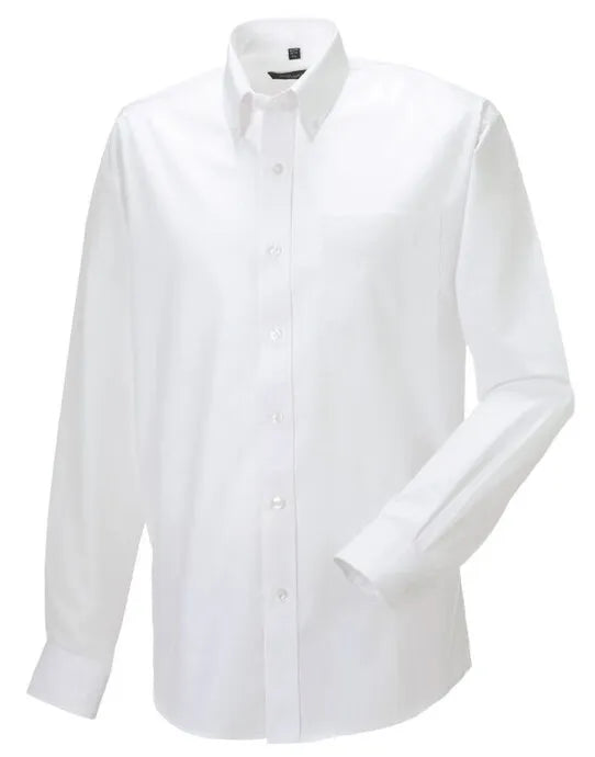 Russell Collection Men LS Classic Oxford 932M - - Customisable Shirts