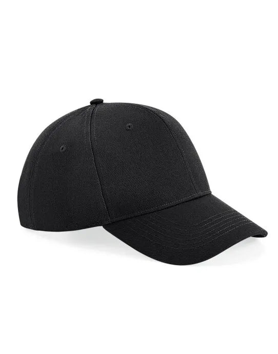 Beechfield Ultimate 6 Panel Cap B18 - Black O S - Customisable Caps