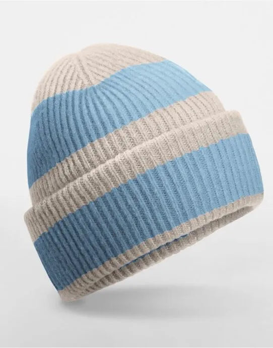 Beechfield Colour Block Beanie B391R - - Customisable Beanies