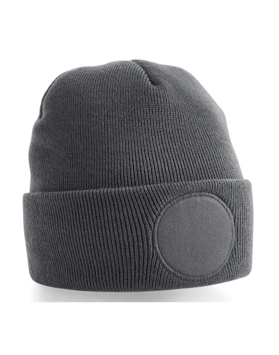 Beechfield Circular Patch Beanie B446 - - Customisable Beanies