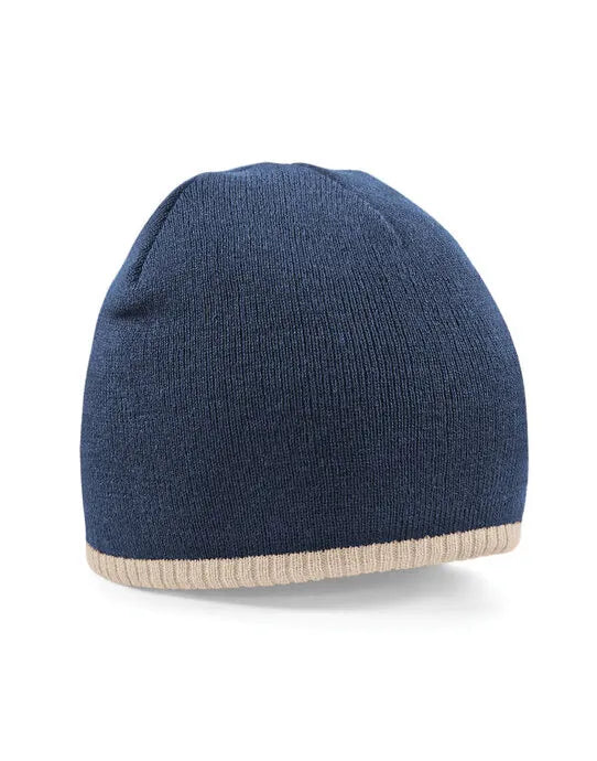 Beechfield Two-Tone Pull On Beanie B44C - - Customisable Beanies